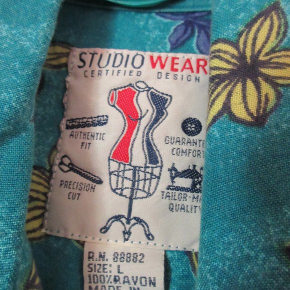 Large Short Sleeve Floral Rayon Romper - Picture 2 of 5